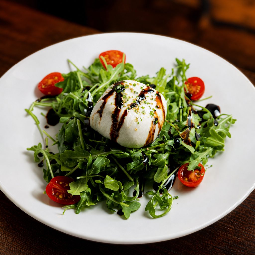 Burrata Caprese.