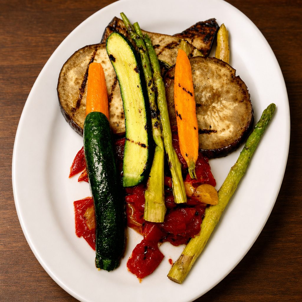 Side Grilled Vegetables.