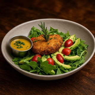 Lump Crab Cake Salad