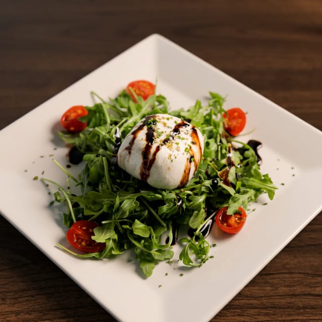 Burrata Caprese.