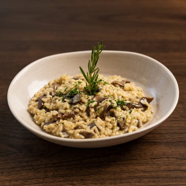 Risotto Ai Funghi Porcini.