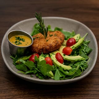 Lump Crab Cake Salad
