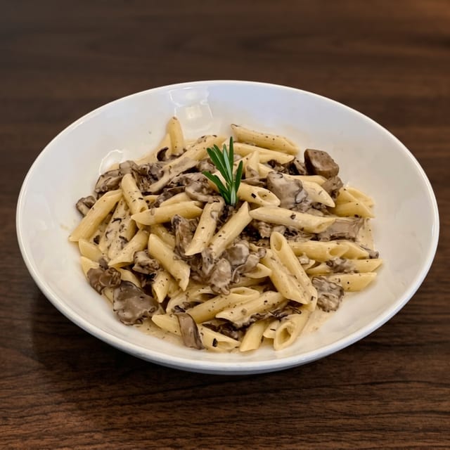 Penne Tre Funghi.
